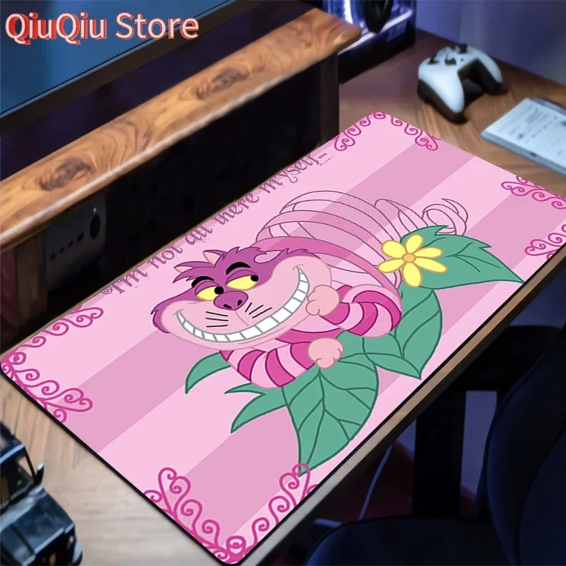 Mouse Pad Gaming New Mousepad Disney Movie A-alice in W-wonderland MousePads Table Keyboard Pad Non-Slip Soft Computer Desk Mat