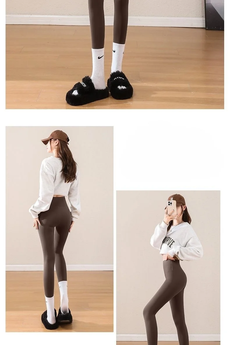 Pantaloni da yoga extra slim da donna con motivo curvo vintage fluorescente da donna in cotone al ginocchio in pizzo medio raccolto sollevare vestire le gambe a fessura divertenti