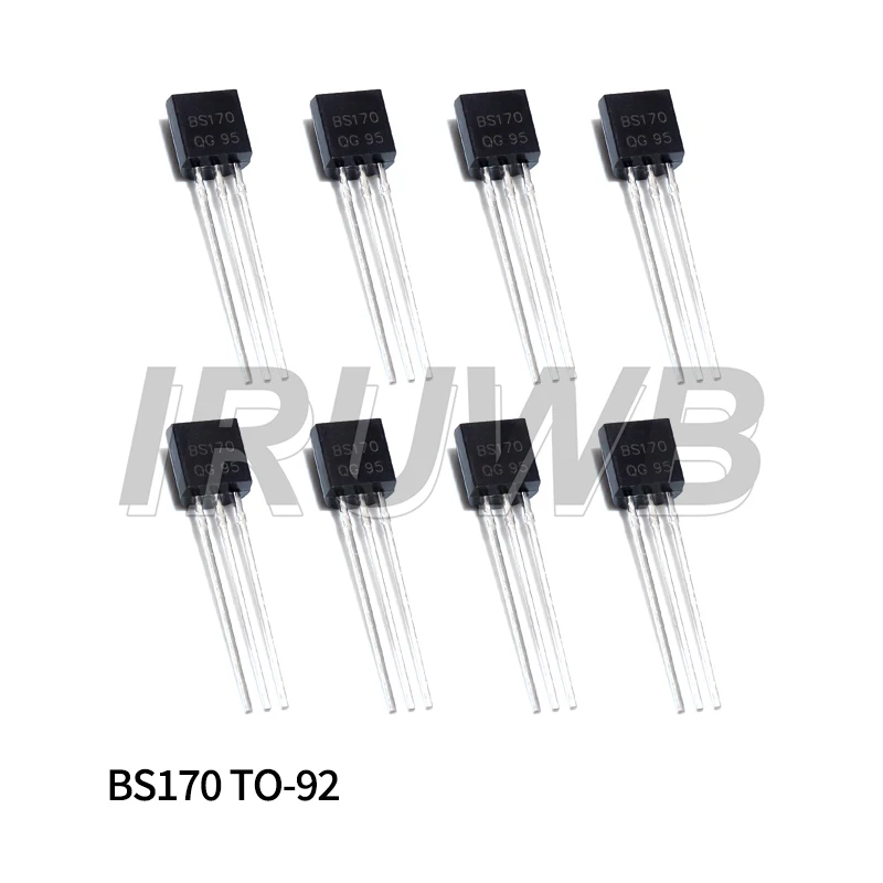 10 Uds nuevo transistor triodo BS170 TO-92 TO92