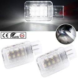 2x White Led Footwell Glove Box Compartment Lamps For Volvo S60 V60 XC60 C30 C70 V50 S40 30722729 2459993 1286346