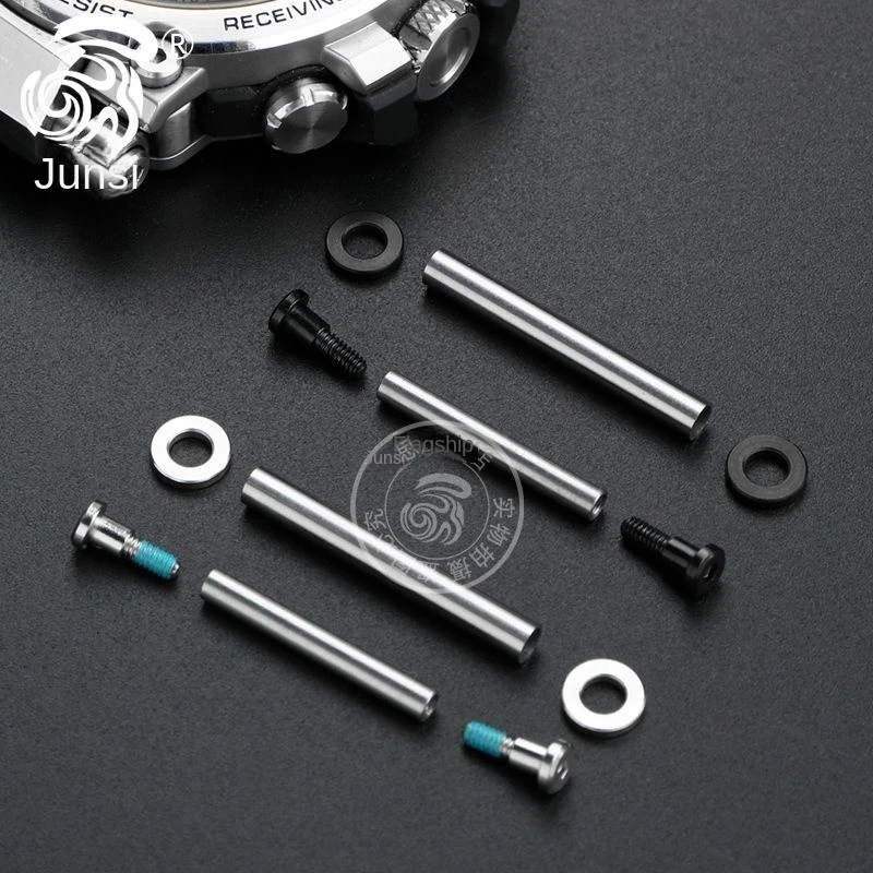 For Casio watchband special screws 5544 MTG-B1000 MTG B1000 watch strap interface screw rod connecting rod sleeve accessories