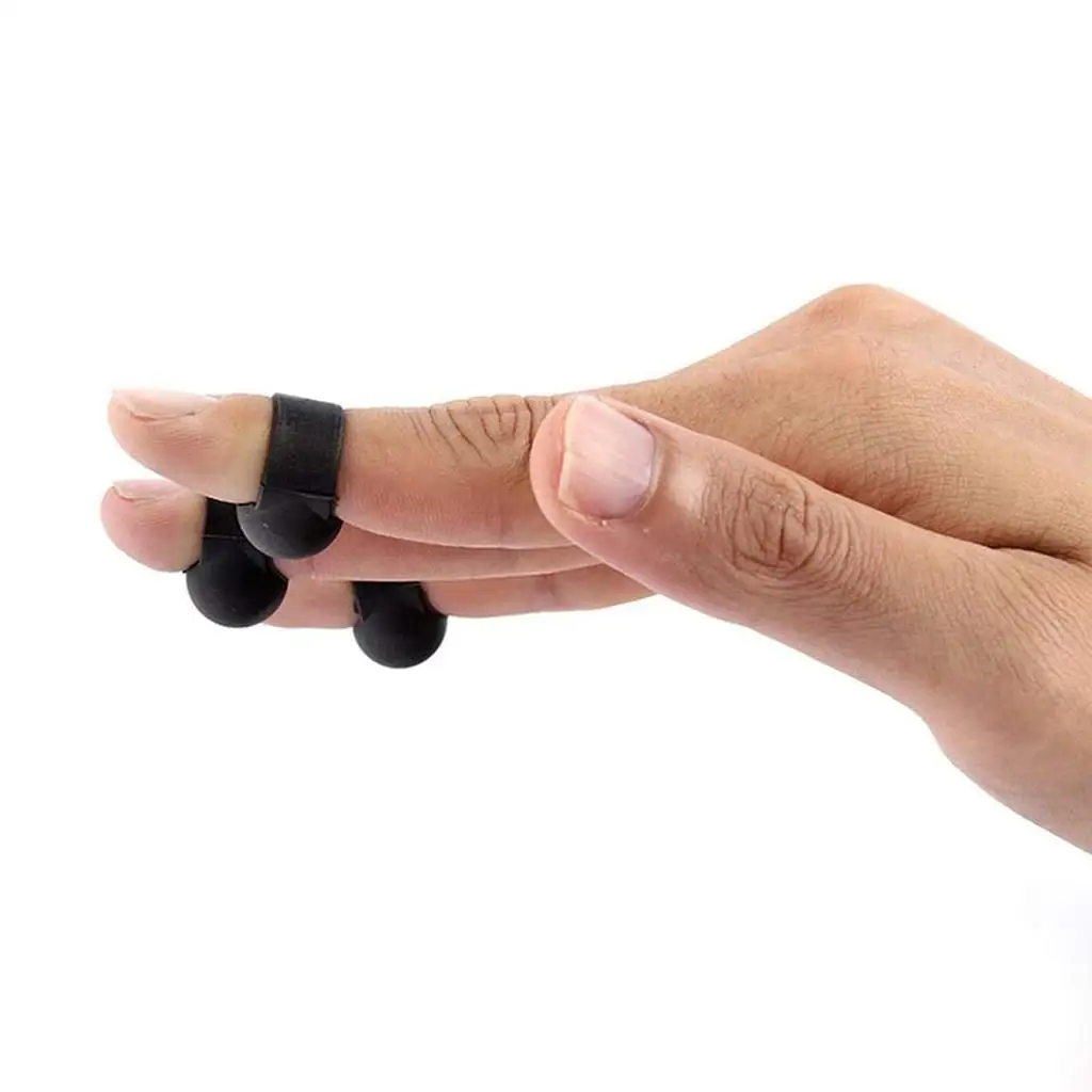 Musical Instrument Drum Finger Sleeves Rubber Handpan Percussion Tips for Steel Tongue Drum and Electronic Drums