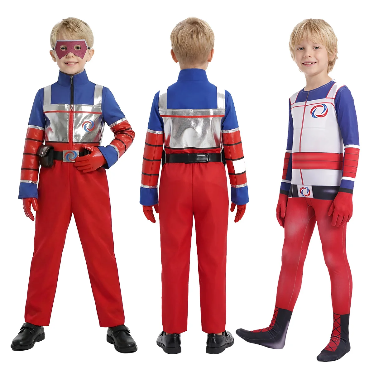 Kids Henry Cosplay Costume Cartoon Henry Cosplay Danger Boys Vest Pants Belt Outfits Halloween Carnival Suit