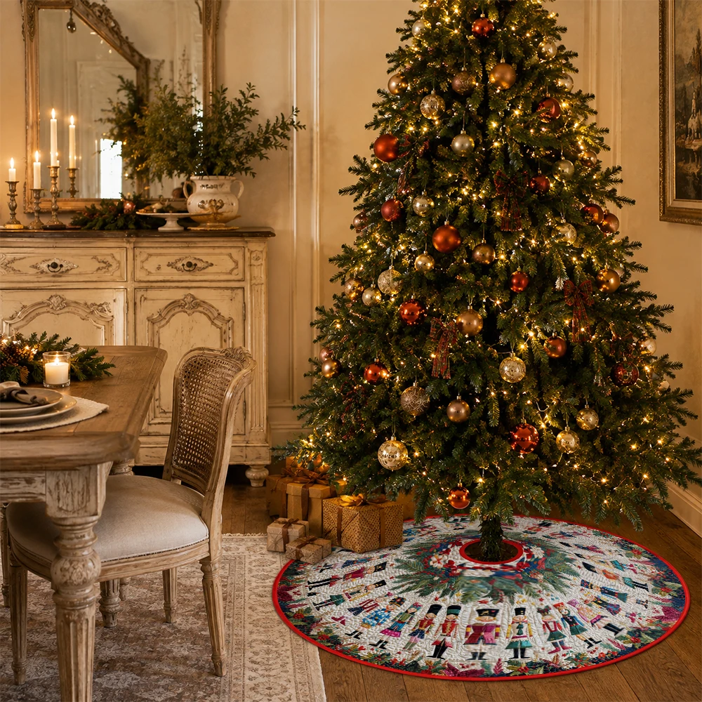 Jit, 1 unidad, faldón acolchad - Embroidery Xmas Decorations reseña y precio