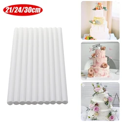 Hot Sale!10pc Plastic Cake Dowel Rods Cake Support Rods Stacking Cake Straws White Plastic Cake Sticks Support Rods Cake Tools