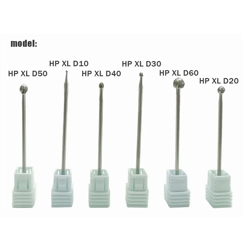 

GREATLH Dental Lab Materias Spherical Carbon Steel Bur Needle Dental Instruments