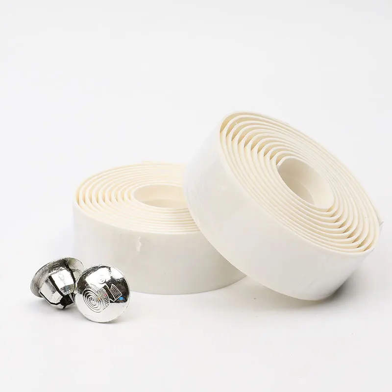 Bicycle Handlebar Tape Camouflage Anti-Slip Damping Cycling Road Bike Handle Belt Wraps with Bar End Plugs Colorful Handlebars image 6