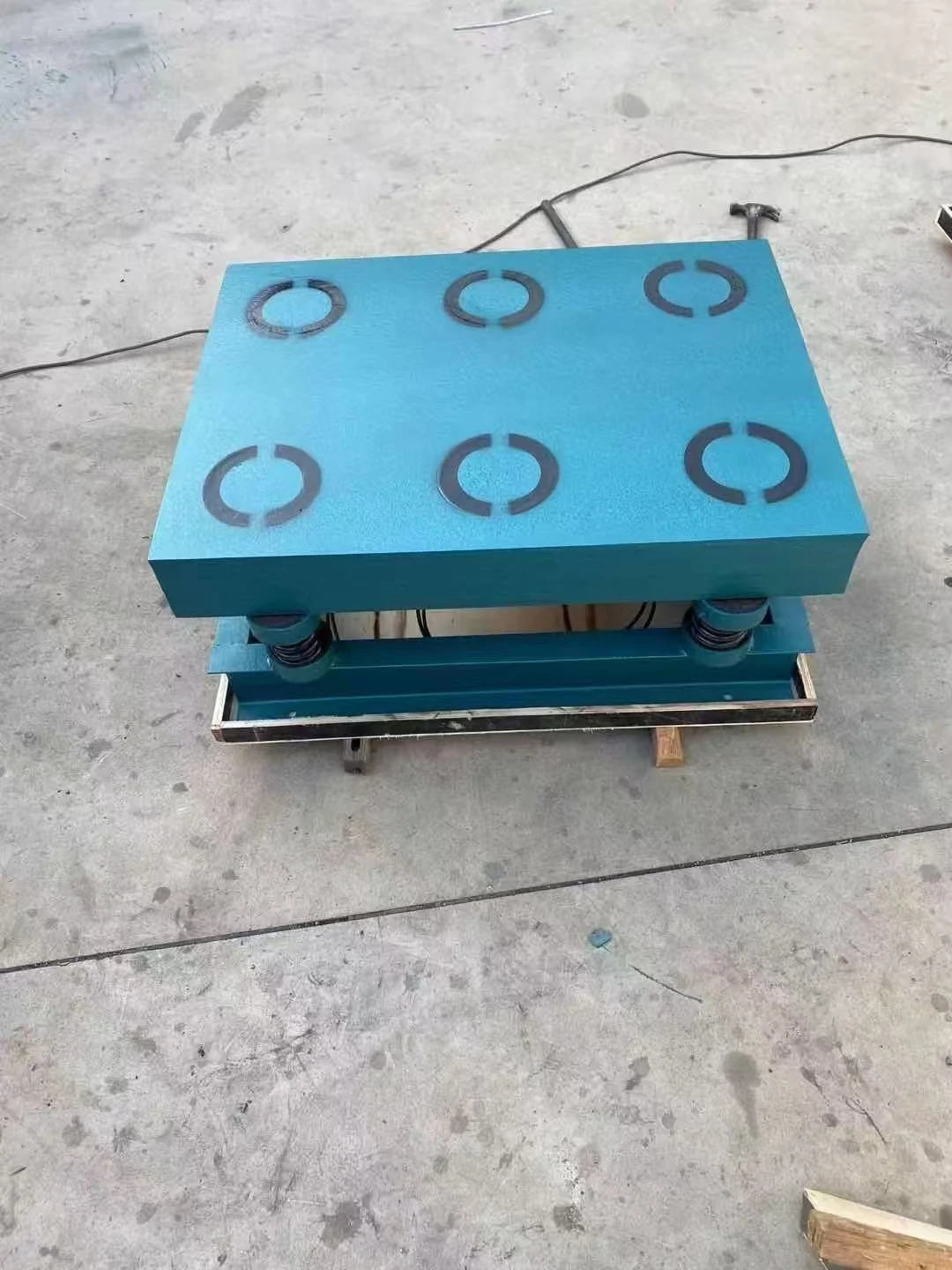 High-Frequency Electromagnetic Small For Test Block Experimental Compaction Table 220V Vibrating Concrete Vibration Table