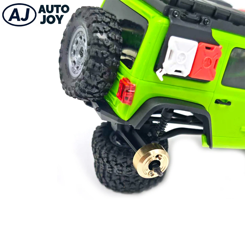 AUTO JOY Messing-Hinternabengewicht für Axial 1:30 SCX30 Ford Bronco AXI-2048 / SCX30 Jeep Wrangler AXI-2261 Rock Crawler Upgrades