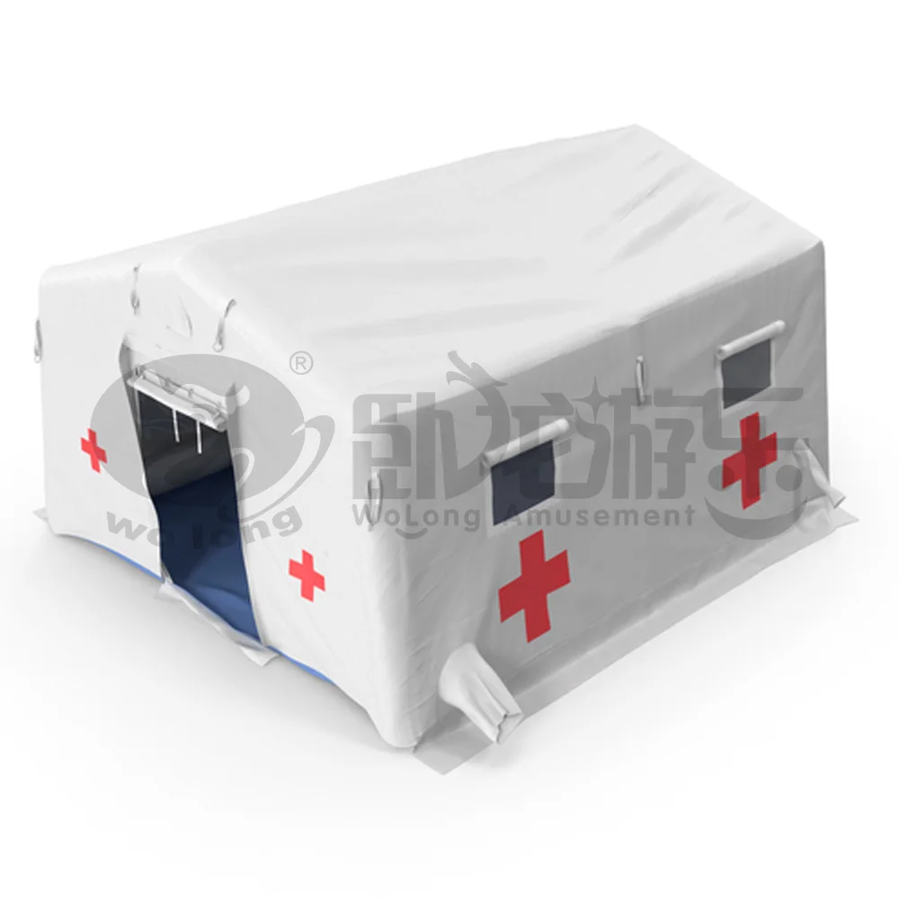 Wholesale portable airtight inflatable isolation tent inflatable emergency medical tent