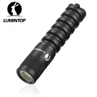 Mini EDC Flashlight IPX8 Waterproof LED Torch Portable AAA Outlook Keychain Self Defense Flash Light Max 120 Lumens EDC01