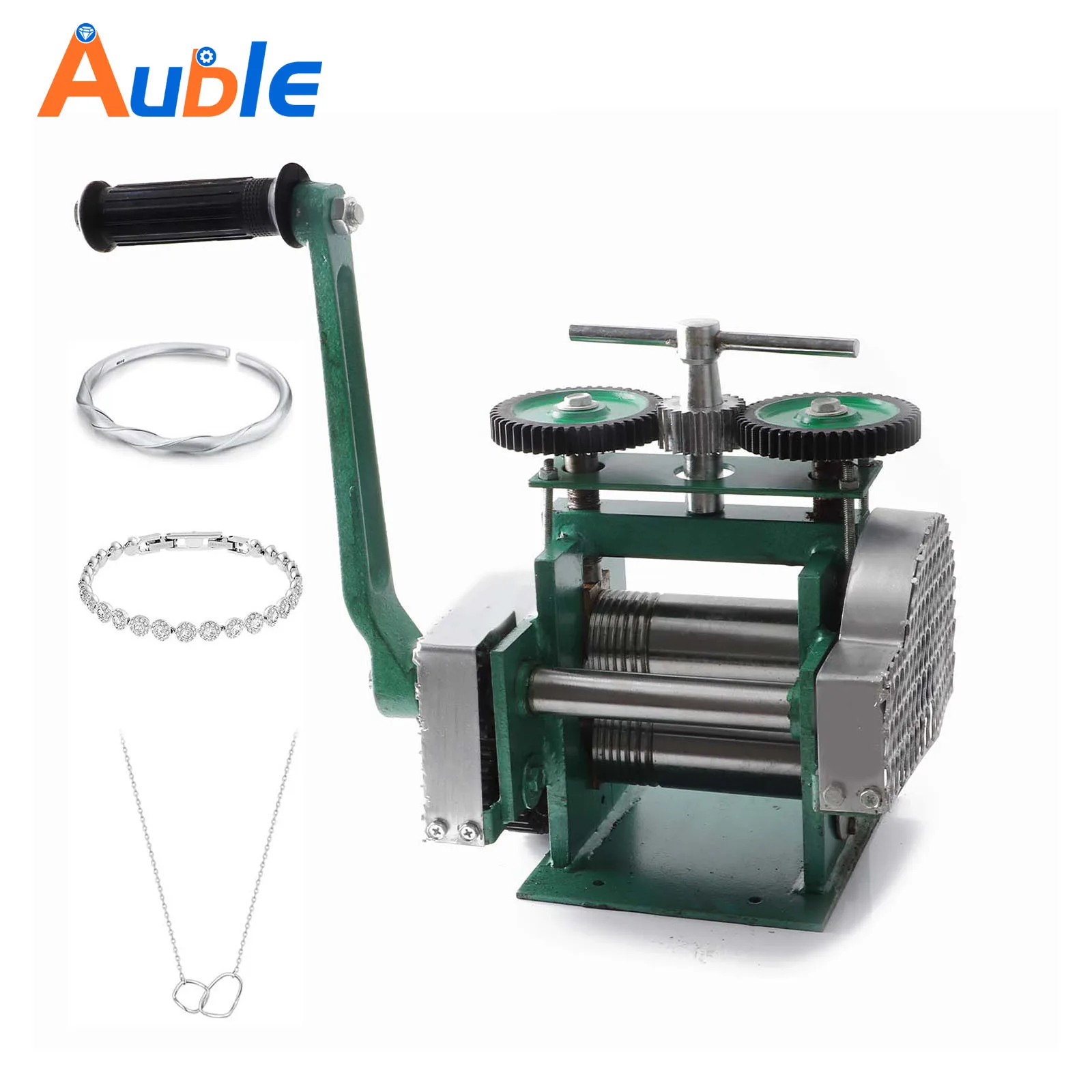 

120mm Jewellery Presser Manual Combination Jewelry Roller Press Tabletting Tool Rolling Mills For Square|Circular|Semicircle