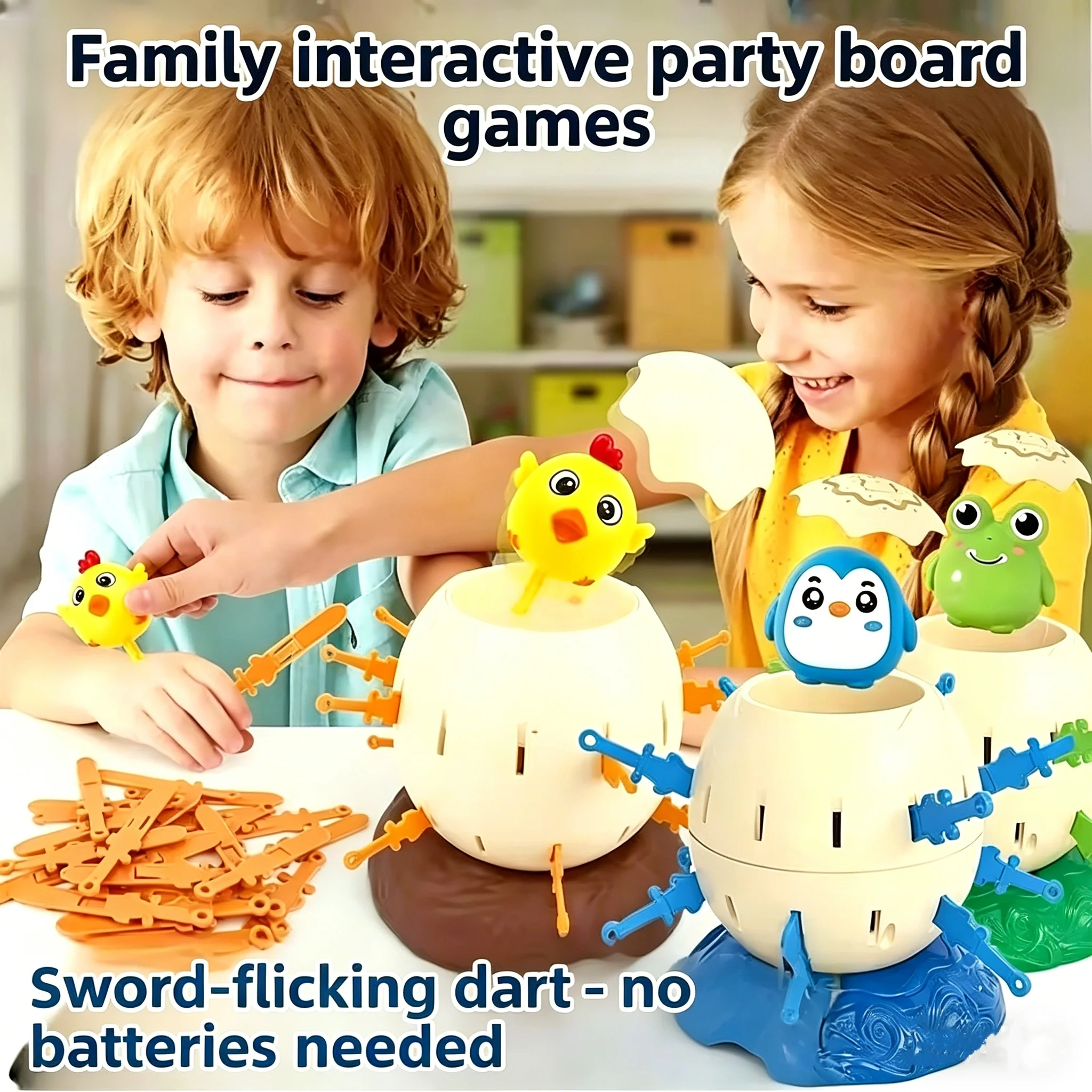 Pinguin-Spielzeug für Feiertagspartys, Lehrreiches Denkspiel für Kinder, Piraten-Fässer-Party, Trickreiche Interaktive Spielzeuge