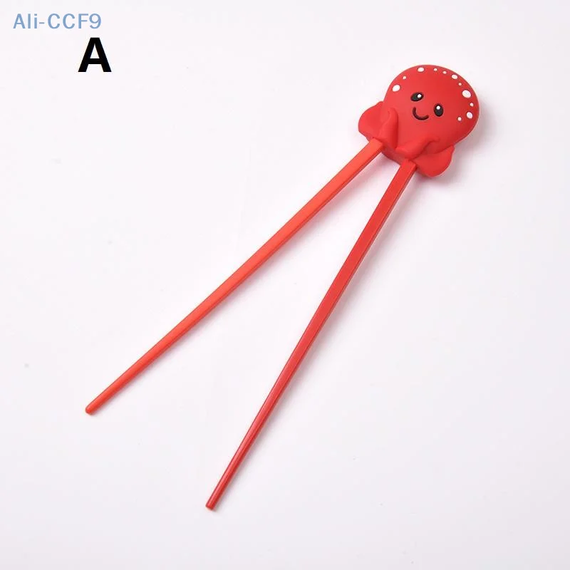 

Hot Sale Cartoon Children's Practice Silicone Chopsticks Cute Rebound Toddler Learning Chopsticks