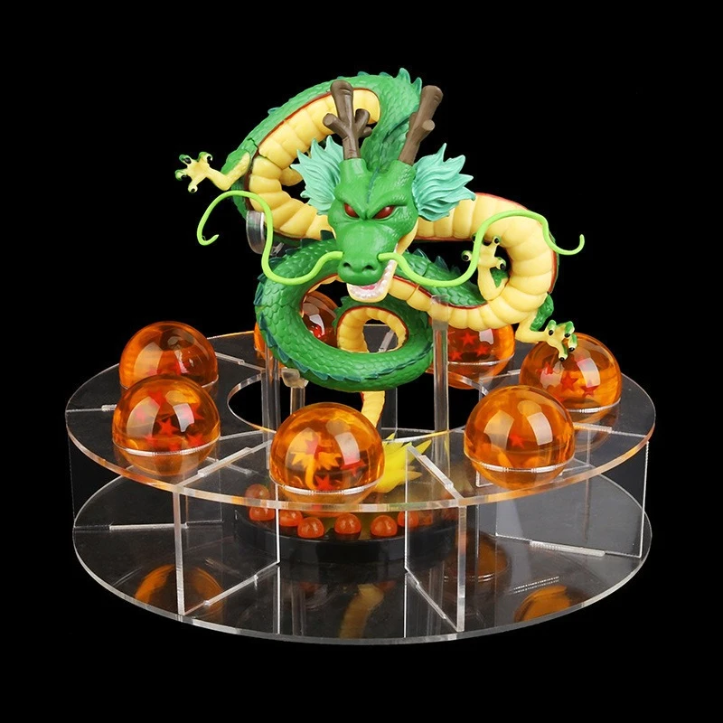 

Dragon Ball Shenlong костюм рокарий фоновая основа Shenlong украшения ручной работы модель диаметром 3,5-7,6 см Dragon Ball хрустальный шар