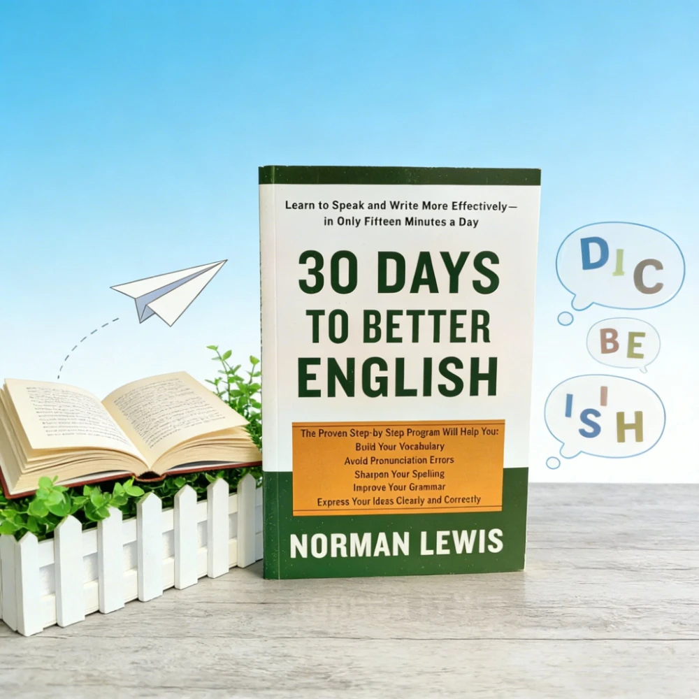 

30 Days of Improving English: Norman Lewis's Work, 15 Minutes a Day to Improve English Listening, Speaking, and Writing