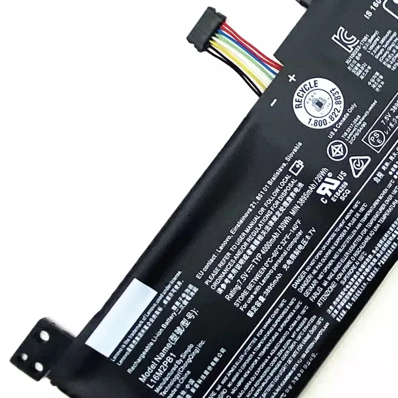 Para Lenovo V320-14IKB/15IKB V330-14AST/15AST V14-IIL batería de ordenador portátil regalar una alfombrilla de ratón
