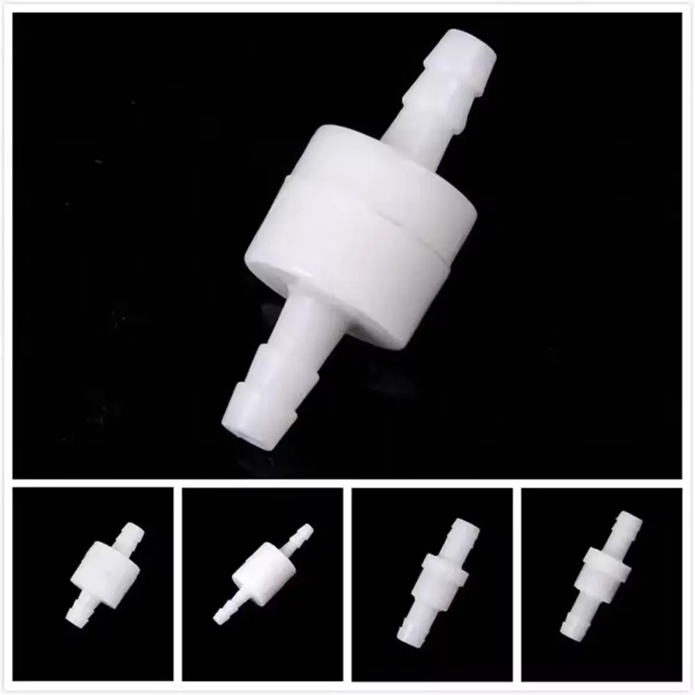 4/6/8/10/12mm One-Way Fluids Check Valve Prevent Water Backflow Plastic One Way Non Return Valve Aquarium Check Valve
