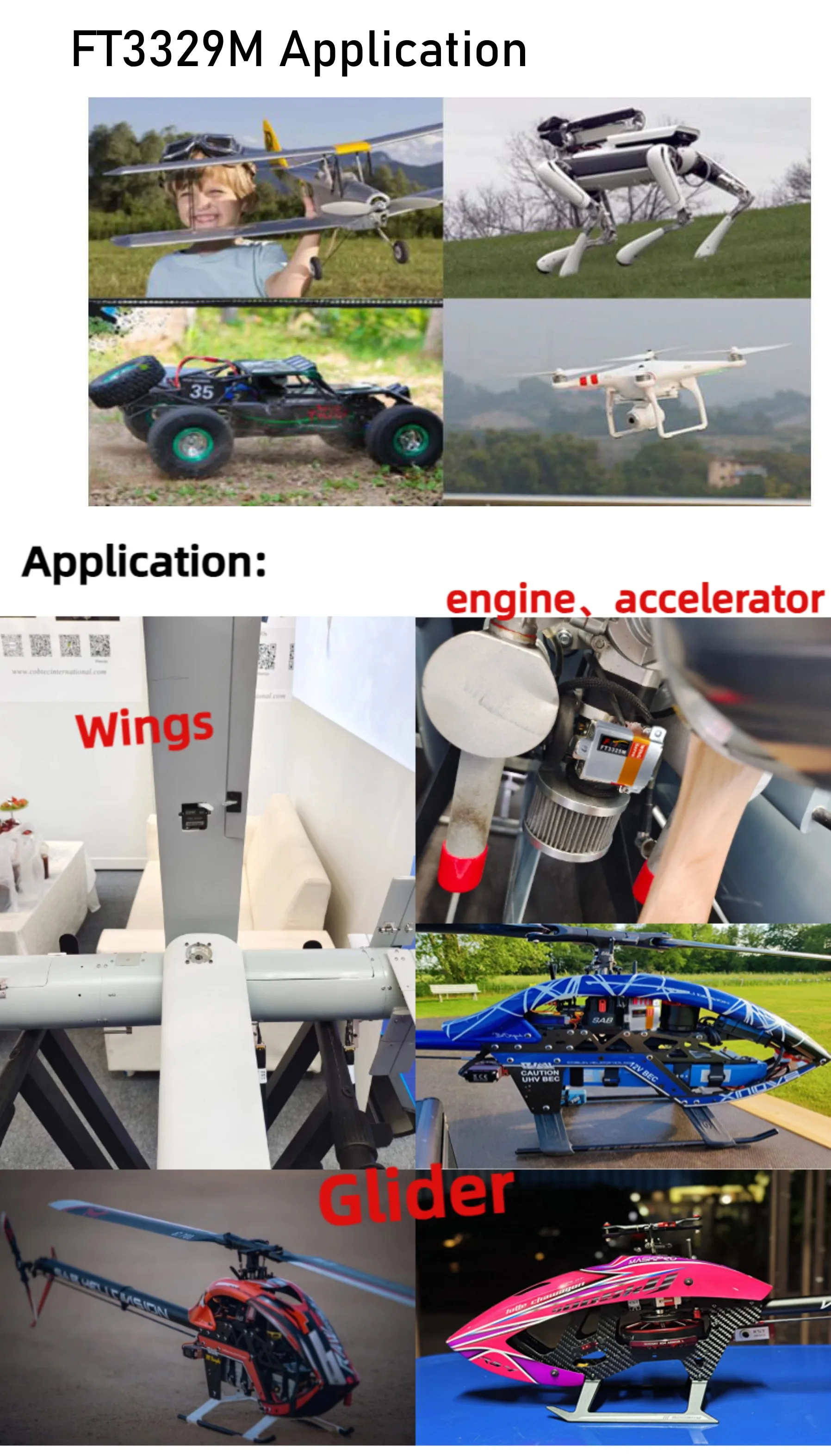 Feetech FT3329M 10kg デジタルRCサーボ スリムウィングメタルモーター RCホビーカー おもちゃ ロボットアームパーツ 飛行機 ドローン UAV ヘリコプター用