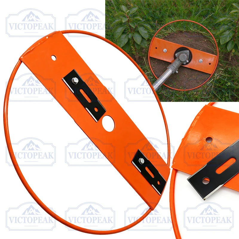 2 Teeth Seedling Protection Disc Lightweight Lawn Mower Blade Protector For Brush Cutter Garden Weeding Tool Accessory