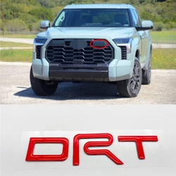 GRILL INSERT EMBLEM Fit 2022 2023 TUNDRA  SR5 4X4 3D TRD  Gloss Red Domed