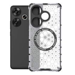 For Redmi Turbo 3 5g Magnetic Ring Back Cover Phone Case Magsafe Ring Wireless Charge Lens Protect Shockproof Coverage Cases