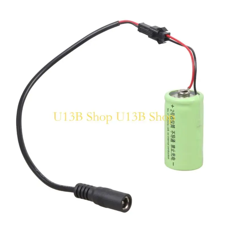 U13B LR14 C Size 0V Battery Eliminators with DC5525 5521 for DIY Electronics Power
