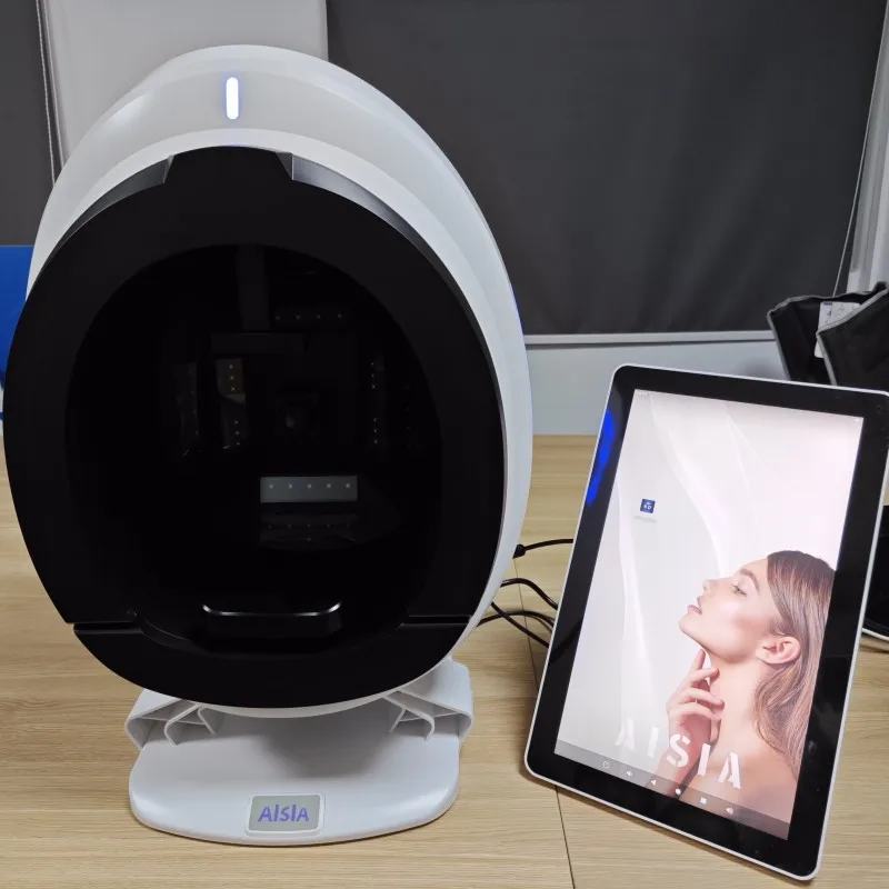 

Анализатор кожи лица AISIA 3D AI: Профессиональный аппарат для диагностики проблем кожи, 8-спектральный анализ, косметологическое оборудование