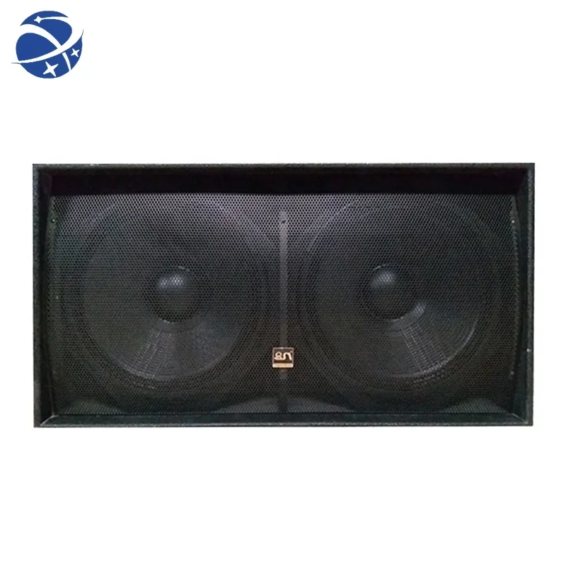 

YYHC Pro audio 1200W dj bass speakers dual 18 inch subwoofer super bass big show subwoofer consumer electronics(S218)