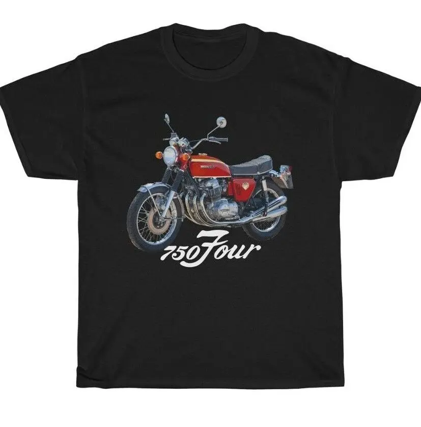 MOTORCYCLE T SHIRT, CB750 Four  Inspired by   Anime Retro Horror Pattern Y2K Summer