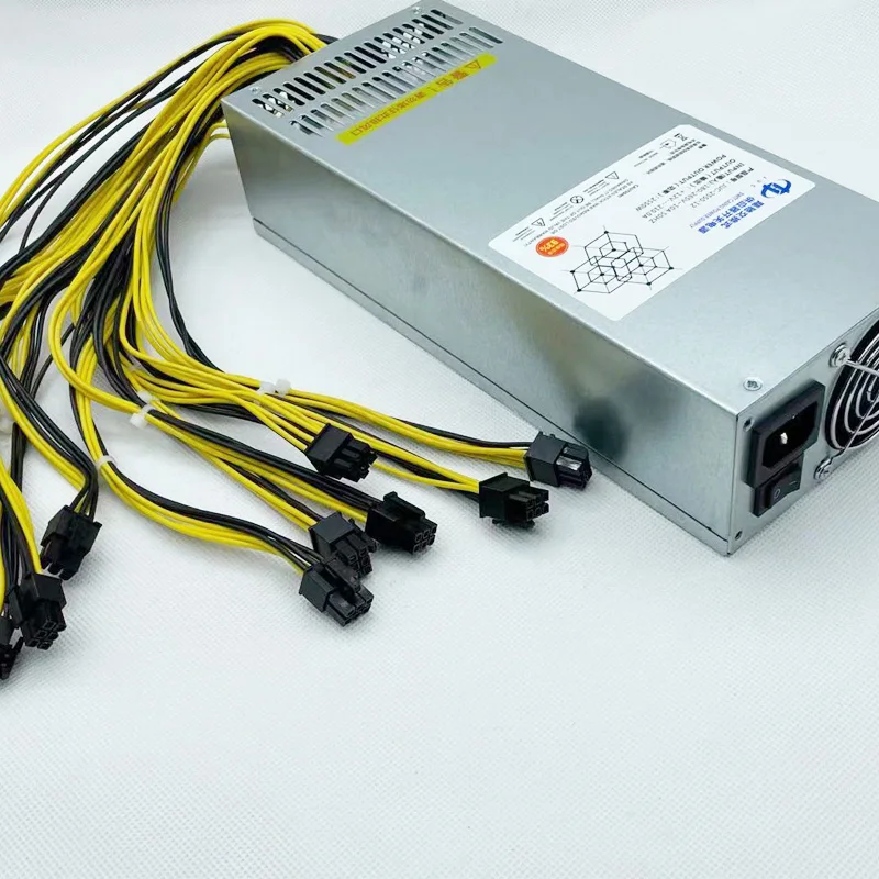 Atx Power Supply 2400W for 2080ti Xxxx Xxx Xx X Ethereum Server Psu SCP Item Fan ROHS Output Peak Cooling Input Origin Type Real