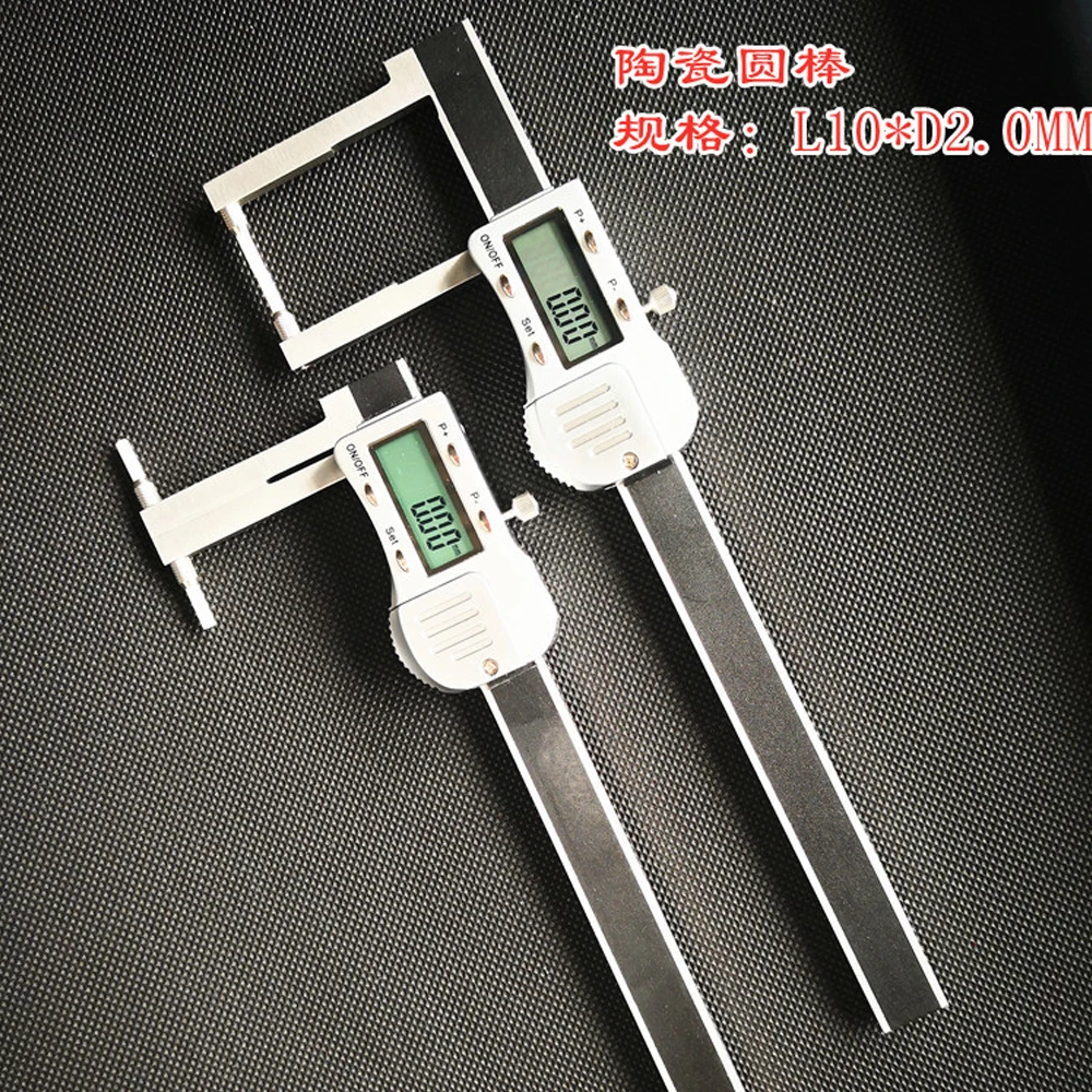 Imagem -02 - Display Digital Vernier Caliper Tube Sonda Intercambiável Espessura de Parede Ferramenta Especial de Medição Aço Inoxidável