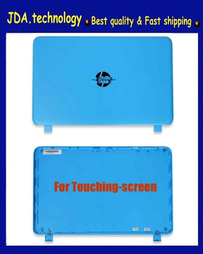 MEIRROW          New/orig Blue back shell for HP Pavilion 15-P 15-P066US 15-P000 Laptop Back Cover Rear Lid for Touch,Blue