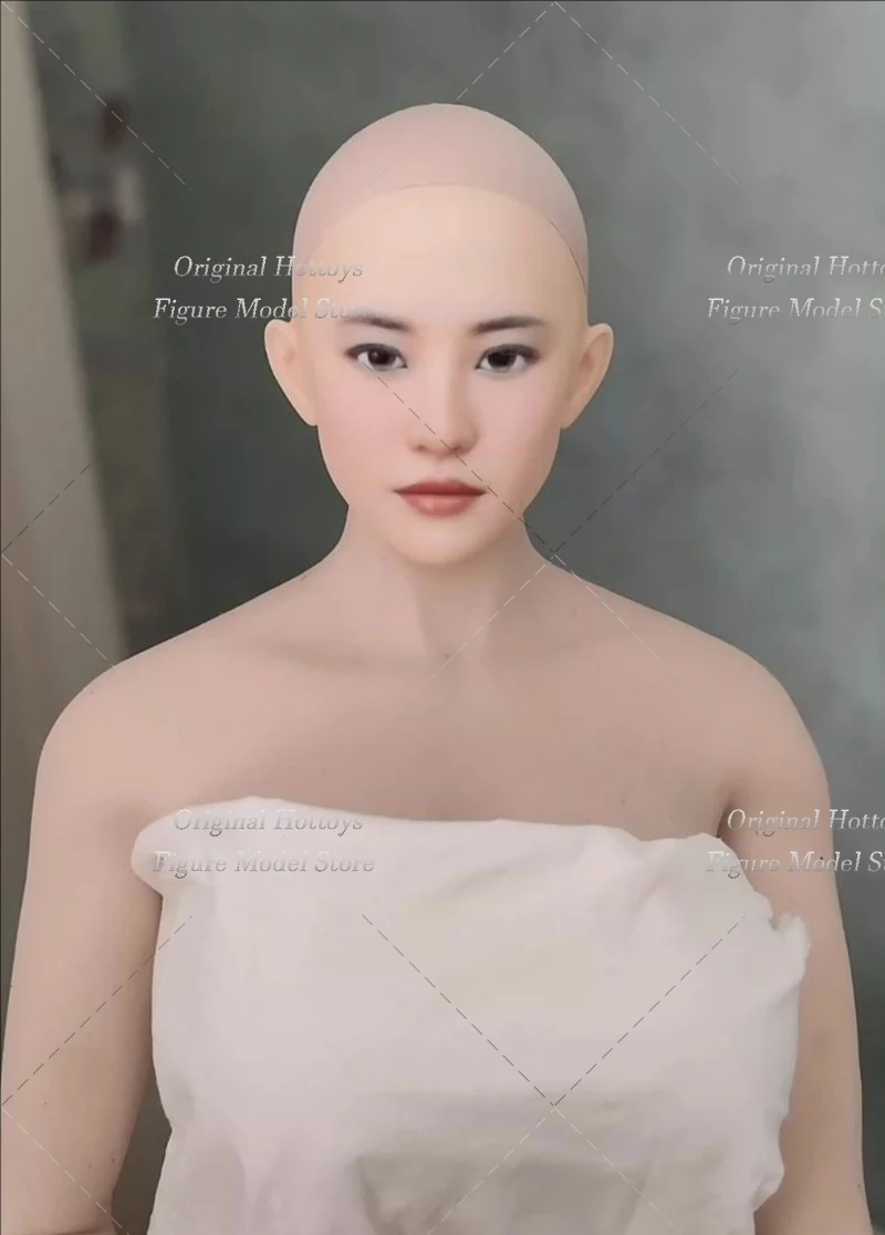 Sculpture de tête de soldat pour femmes, échelle 1/6, cristal Liu, Style classique, Sculpture de tête de beauté adaptée au corps de figurine d'action de 12 pouces, en Stock