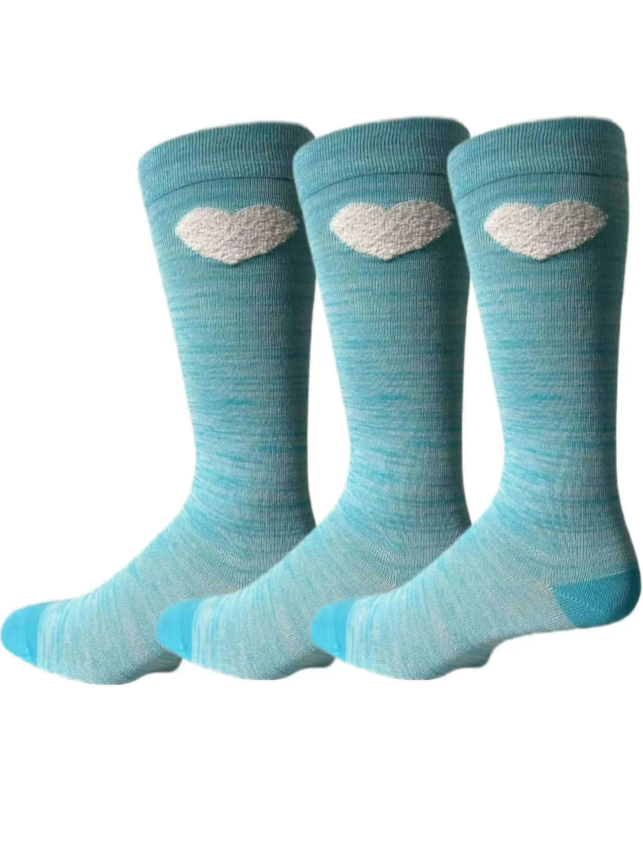 Senhoras meninas quatro estações meia casual fibra verde material ecológico anti-microbiano e absorção função coração design de moda