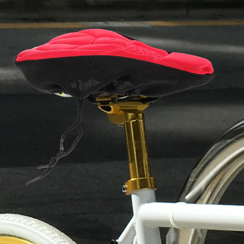 2Pcs Non-Slip Bike Saddle Cover Stylish Durable Comfortable Replacement Cushion for Mountain Road Folding Bikes