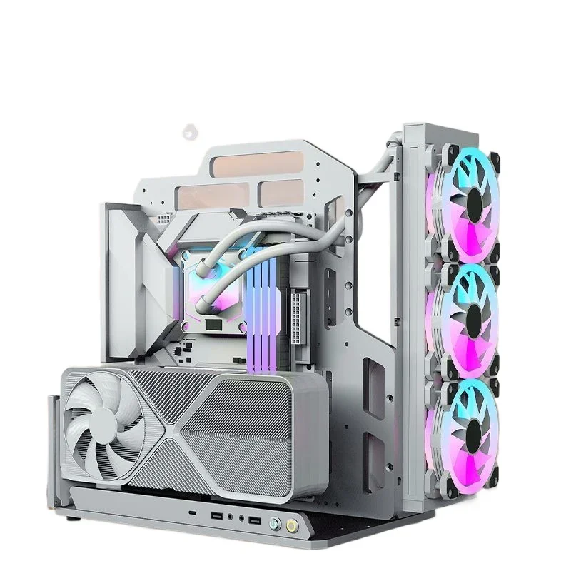 Open chassis main board aluminum alloy desktop frame DIY computer