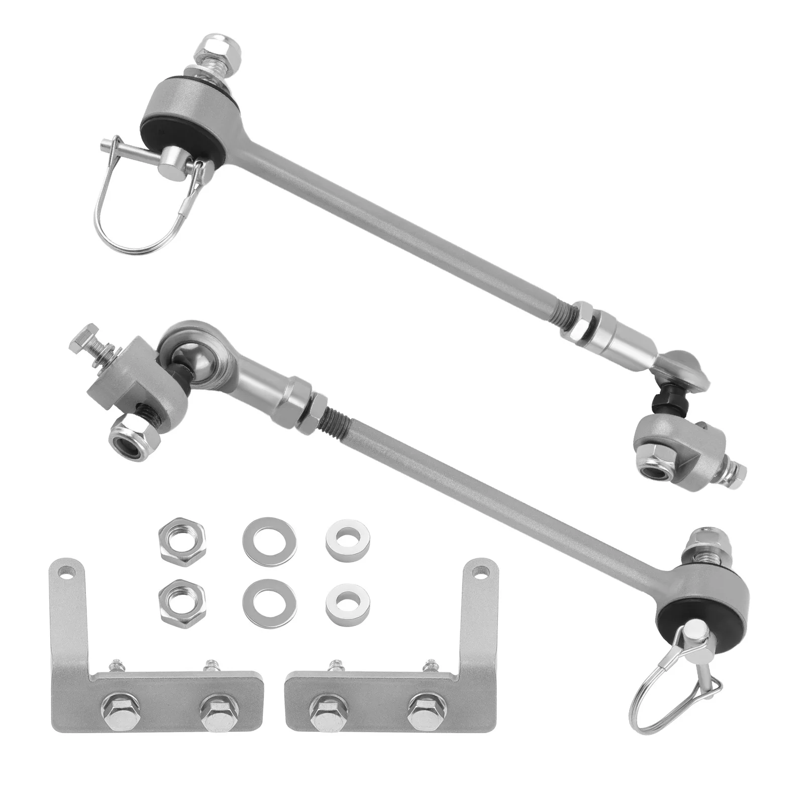 Front Sway Bar Disconnects Links Kit for 1984-2001 Jeep Cherokee XJ 3.5-6