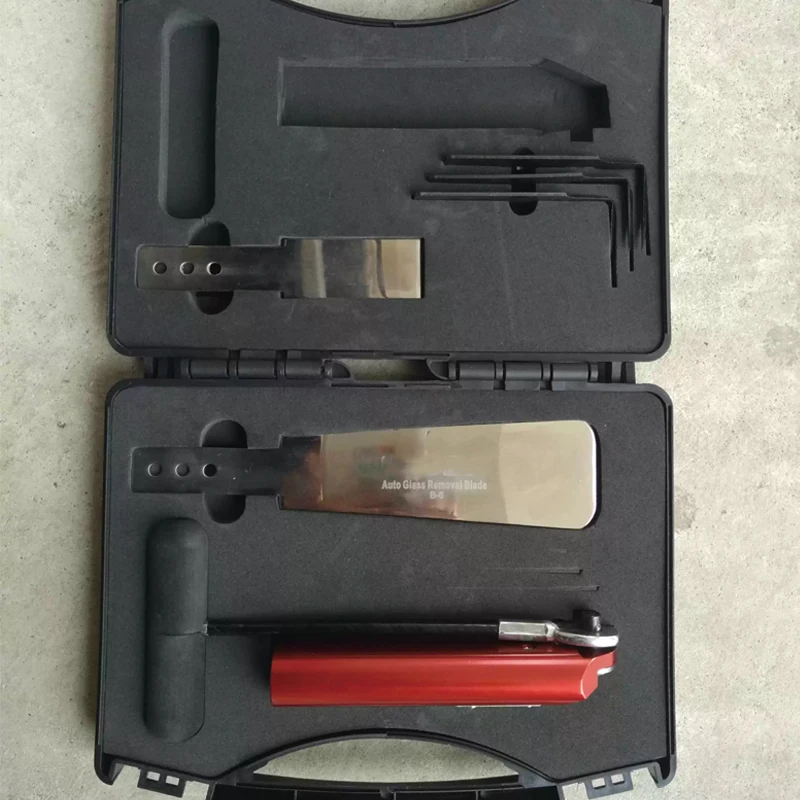 

Car Windshield Removal Tools Set Quick Change Pull Knife Spatula Quick Release Cold Knife Auto Glass Disassembling Tool