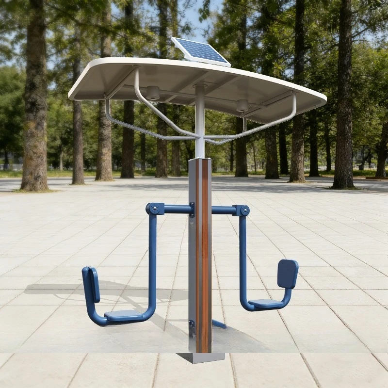 Intelligent Second-generation Outdoor Fitness Equipment Park Community Sports Path Voice Broadcast