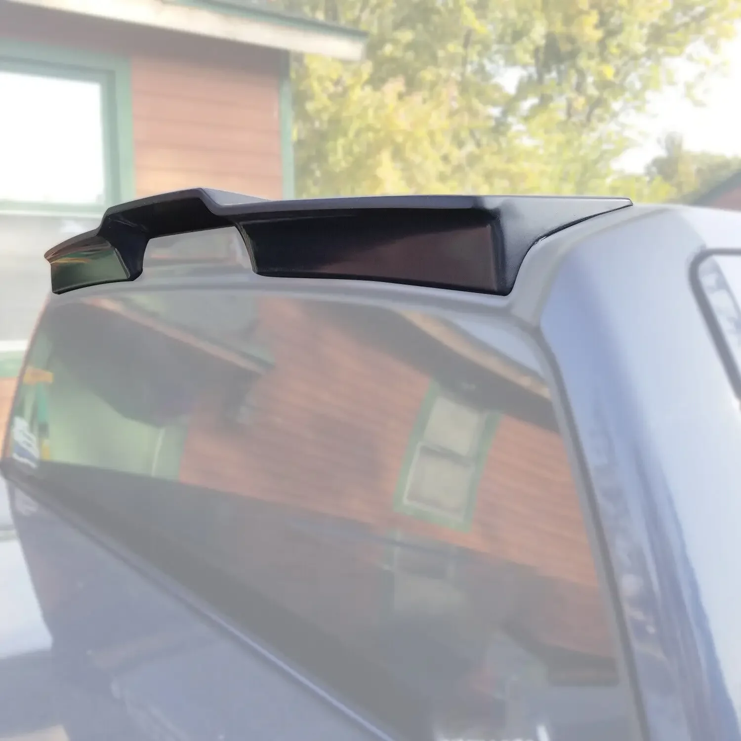 Replacement For 983379 Truck Cab Spoiler Compatible For Ford 2009-2014 F150 F-150 All Cab Size Matte Black