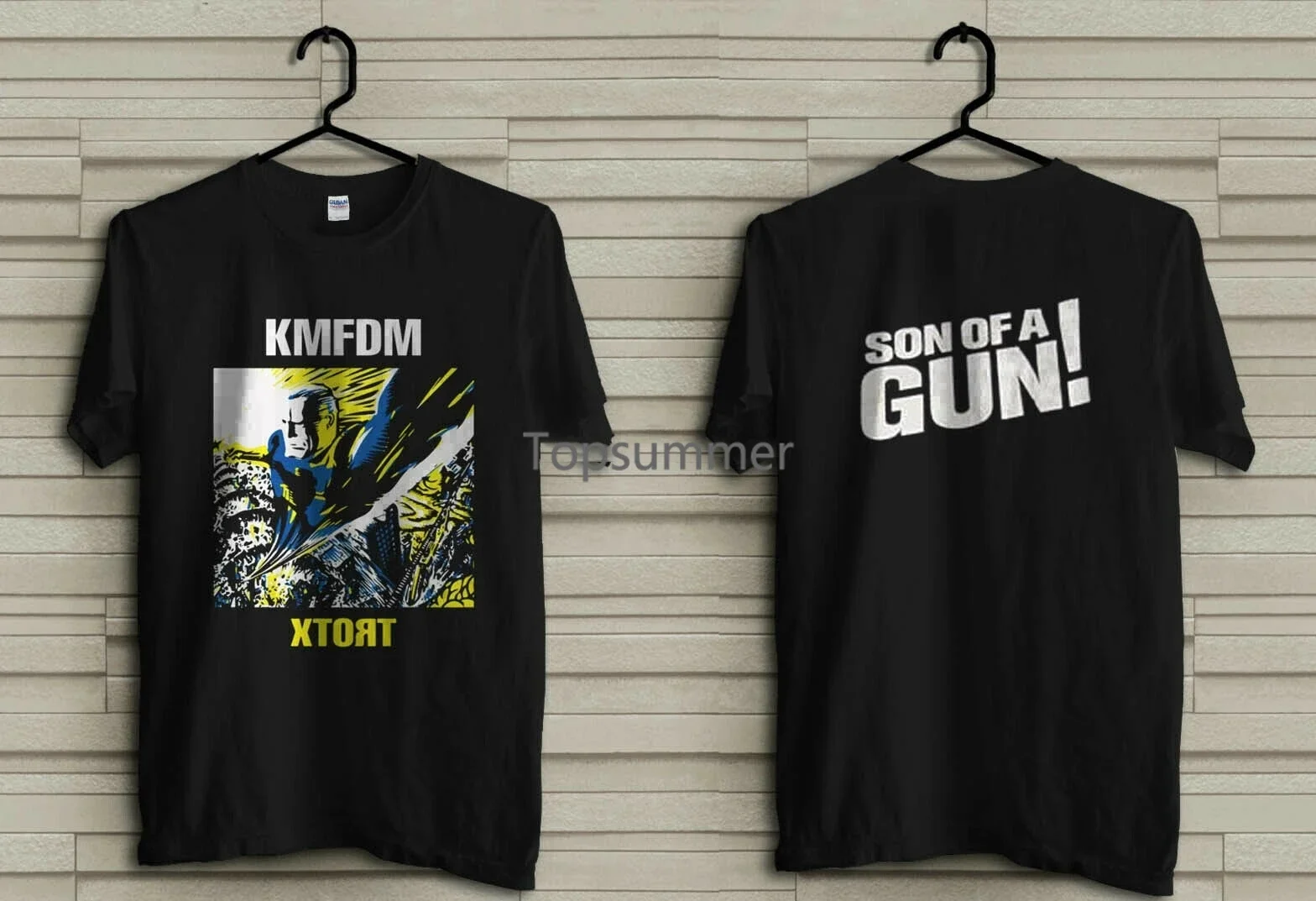 Kmfdm Xtort New Black T Shirt Printed T-Shirt Pure Cotton Men Top Tee