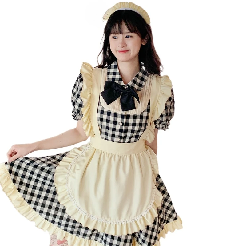 Cosplay Adult Women Maid Outfit Cosplay Costumes Women Dress Cute Girl Maid Clothes Waiter Uniform