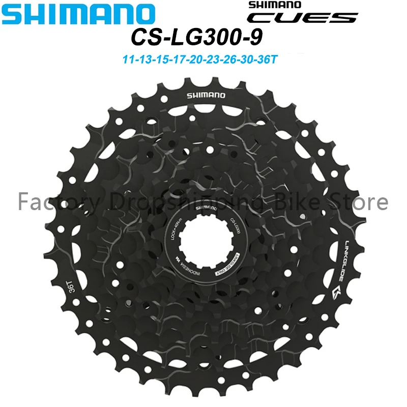 SHIMANO CUES U4000 2X9 Speed MTB Bike Groupset SL-U4000-9R RD-U3020 Derailleur CS-LG300 11-36T Cassette CN-LG500 Original Parts