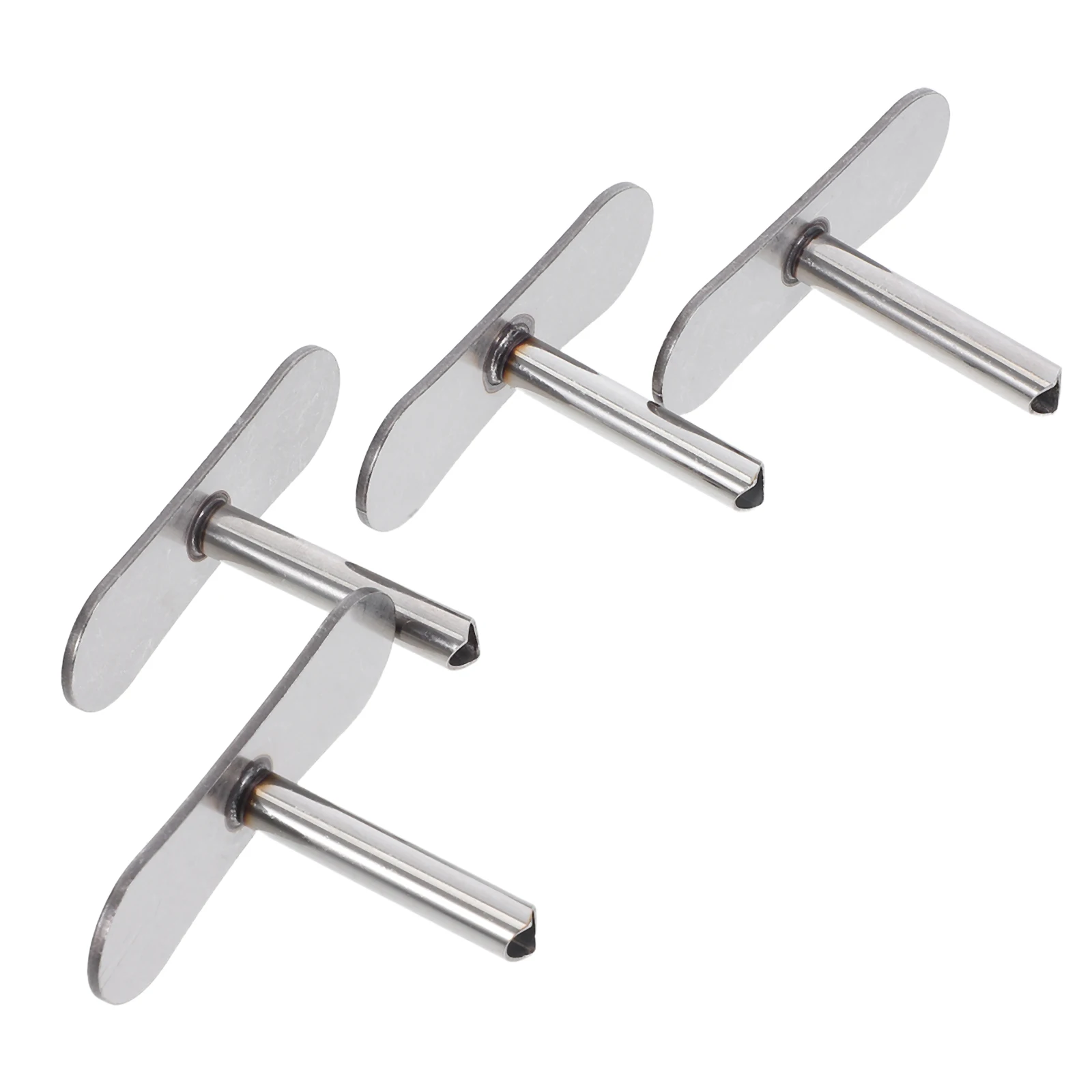 

4Pcs Heavy Duty Stainless Steel Coconut Opener Tool Precise Cutting Reusable for Fresh Water and Meat Removal Melon Scraper