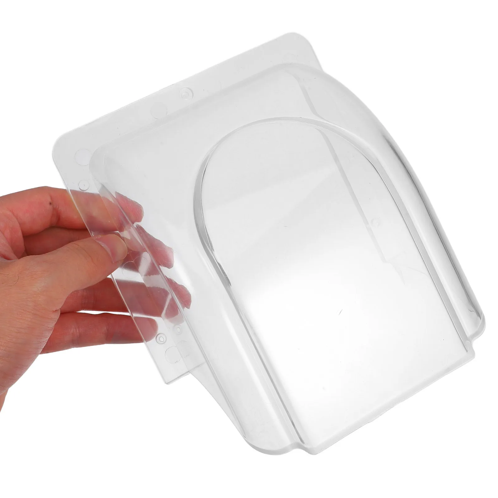 Copertura impermeabile per campanello Protezione trasparente antipioggia per macchina per il controllo degli accessi Dispositivo per la presenza di impronte digitali Trasparente per esterni