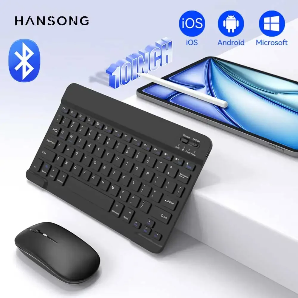 Samsung 10 inch Multilingual Keyboard for Samsung iPad Xiaomi Tablet Android Windows Bluetooth-compatible Wireless Keyboard - Aliexpress Deal