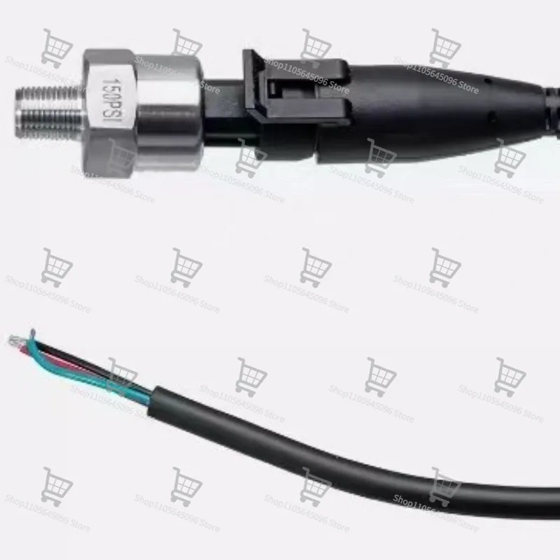For Meter Oil Pressure Sensor 100PSI 150PSI 300PSI 500PSI Wiring Socket