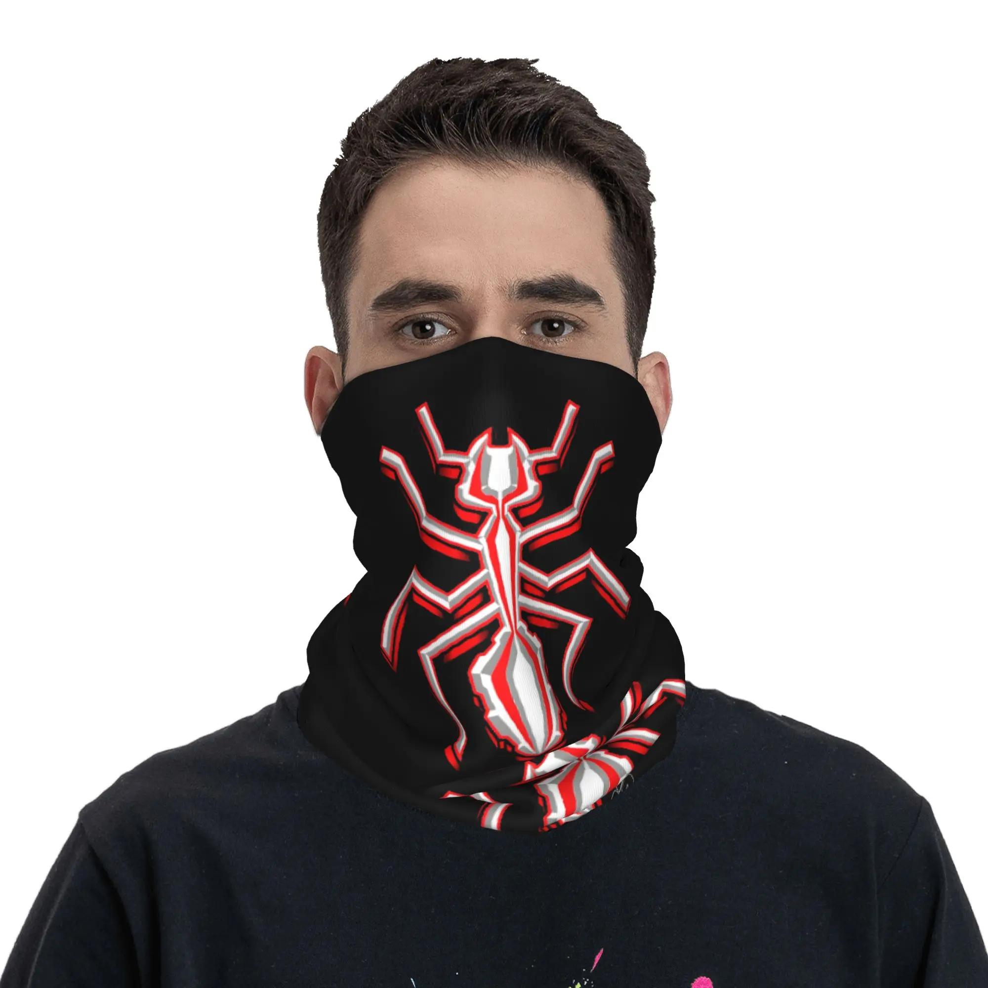 Custom M-Marced Motor 93 Neck Gaiter Men Women UV Protection Winter Motorcycle Rider Bandana Scarf for Hiking