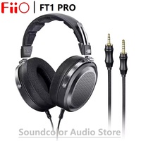 FiiO FT1 Pro Open-Back Planar Driver Headphone Magnetic Wired Hi-Fi Headset Hi-Res Audio for Home Studio Recording